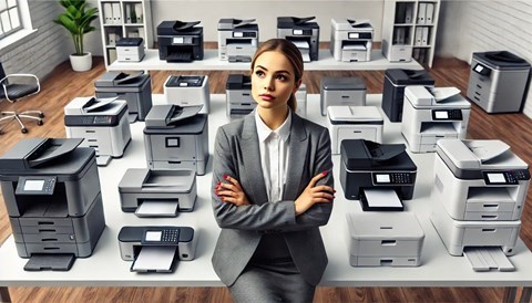 🖨️ Que tipo de impressoras posso comprar para a minha empresa?