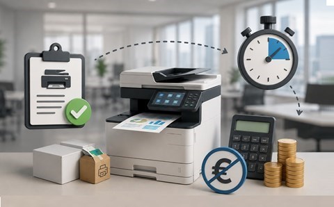⚙️ Existem custos adicionais para a instalação do meu equipamento de impressão?
